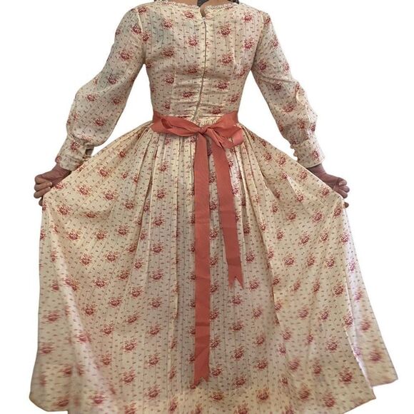 Vintage 60’s-70’s Prairie Style Maxi Dress - Picture 2 of 14